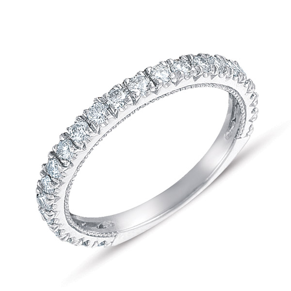 White Gold Diamond Band