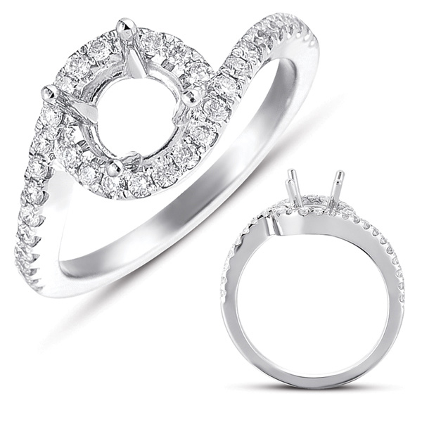 White Gold Engagement Ring