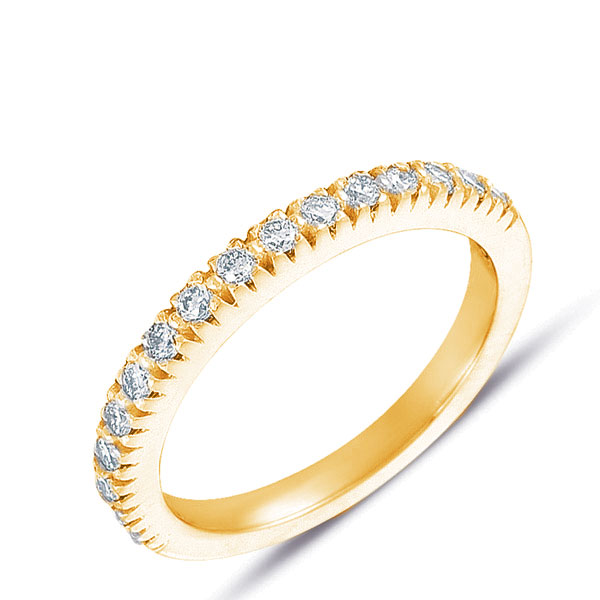 Yellow Gold Diamond Band