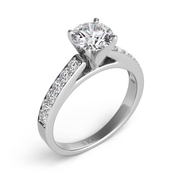 White Gold Engagement Ring