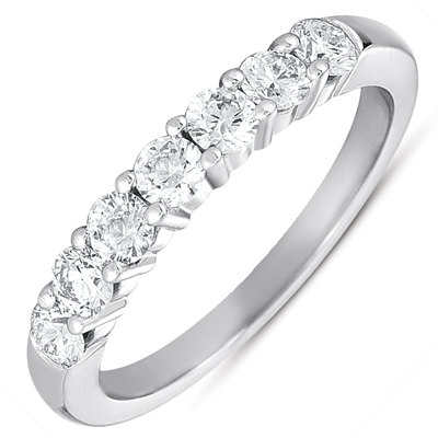 White Gold Diamond Band