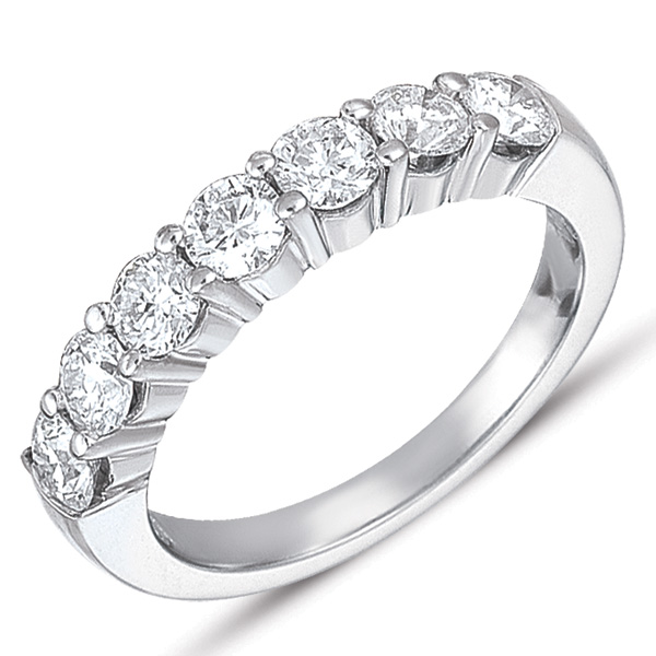 White Gold Diamond Band