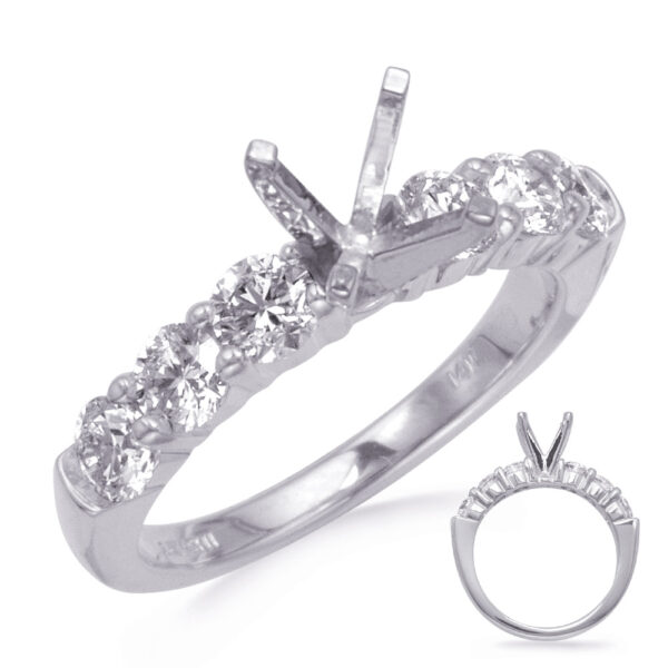 White Gold Engagement Ring
