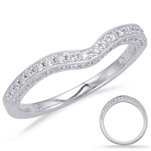 White Gold Matching Band
