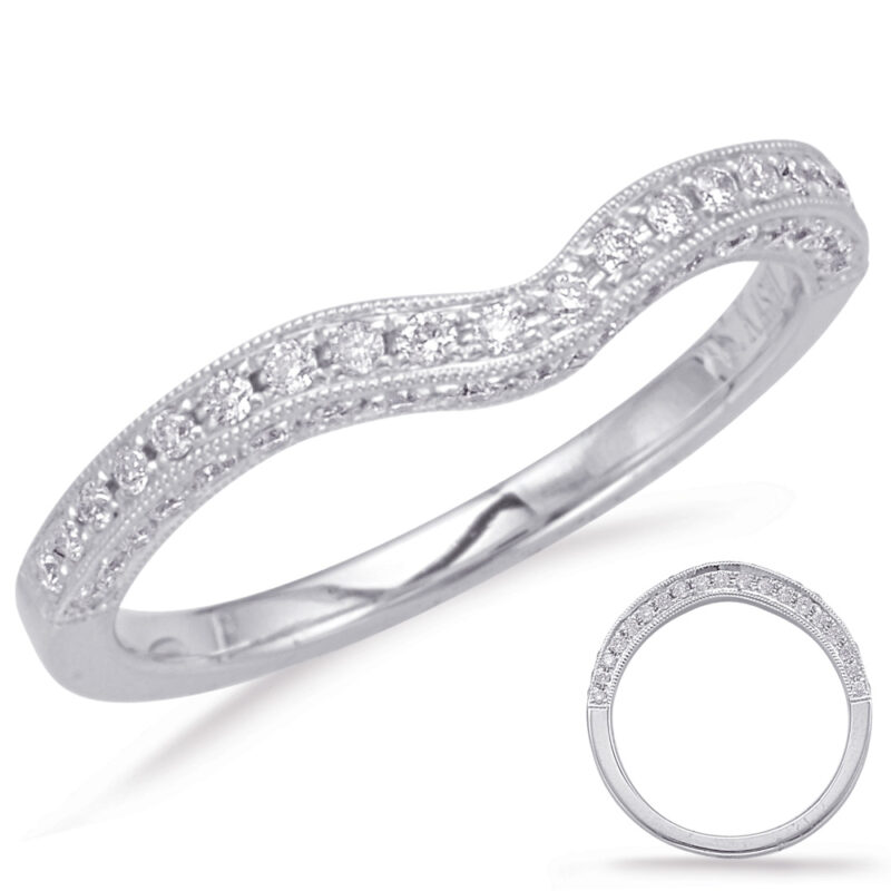 White Gold Matching Band