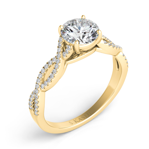 Yellow Gold Engagement Ring