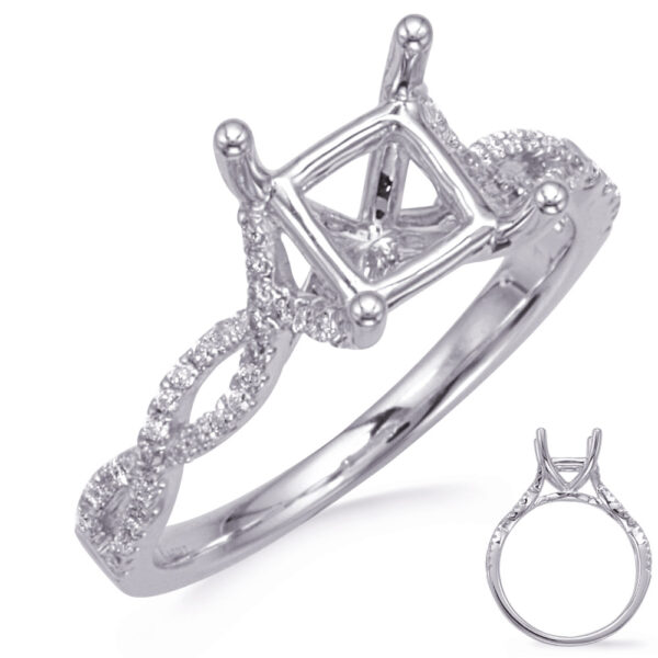 White Gold Engagement Ring