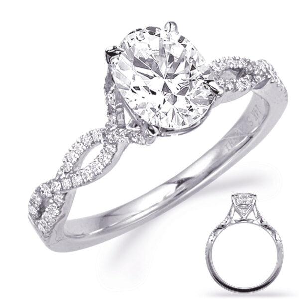White Gold Engagement Ring