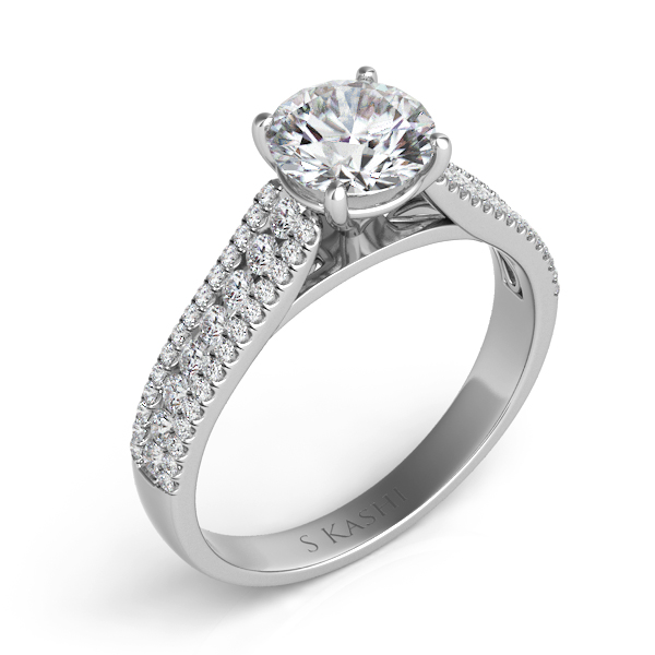 White Gold Engagement Ring
