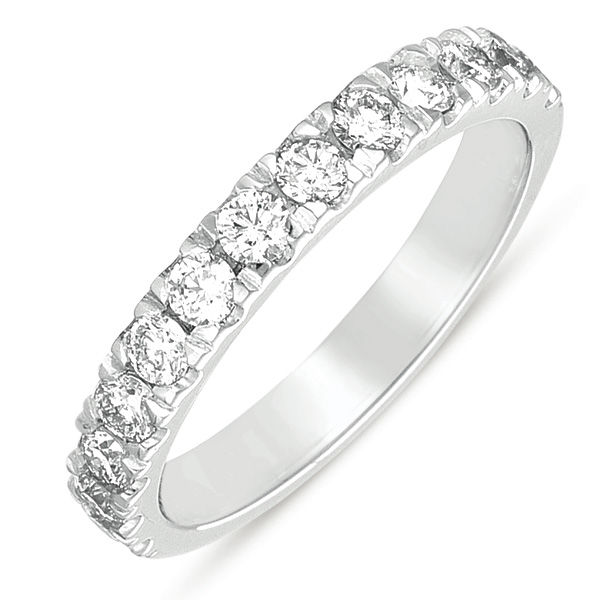 White Gold Matching Band