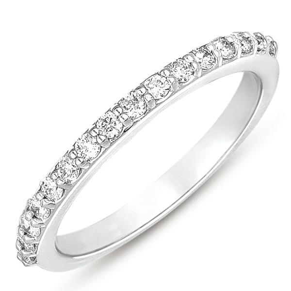 White Gold Matching Band