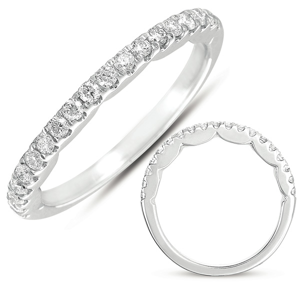White Gold Matching Band