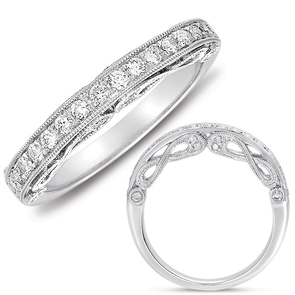 White Gold Matching Band