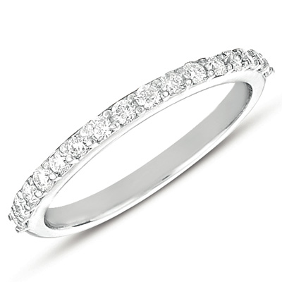 White Gold Matching Band