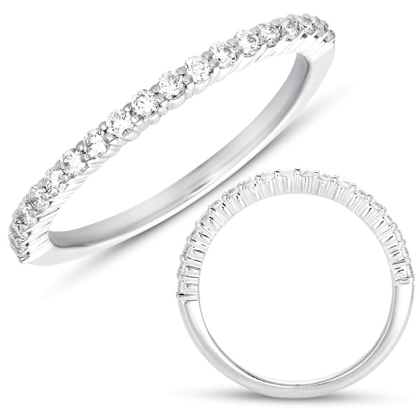 White Gold Matching Band