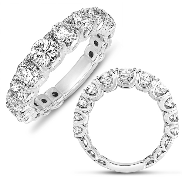 White Gold Matching Band