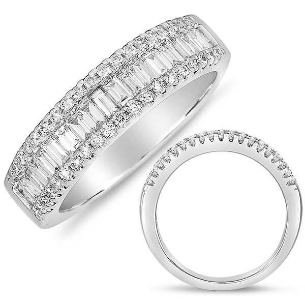 White Gold Wedding Band