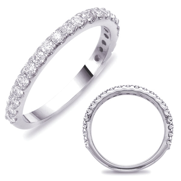 White Gold Matching Band