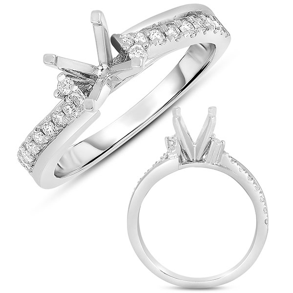 White Gold Engagement Ring