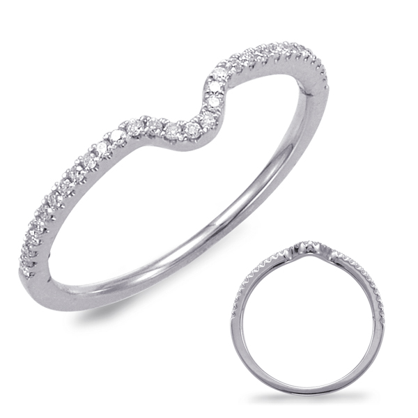 White Gold Matching Band