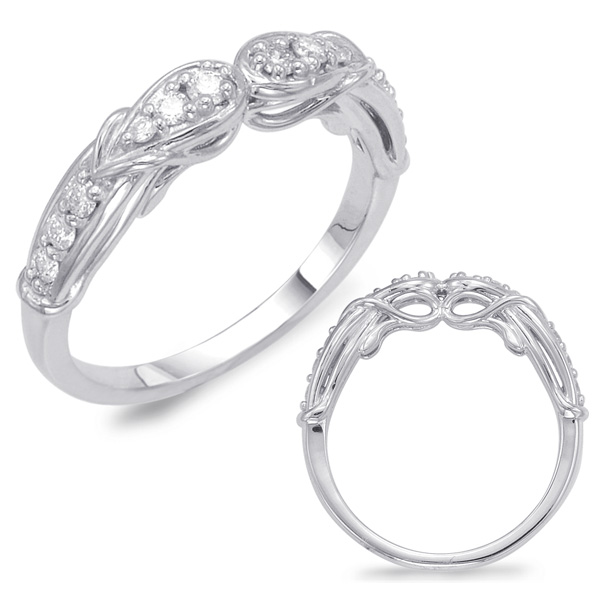 White Gold Matching Band