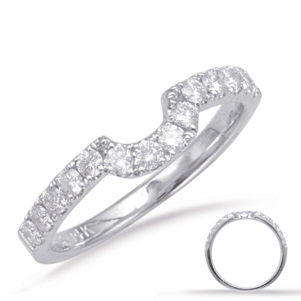 White Gold Matching Band