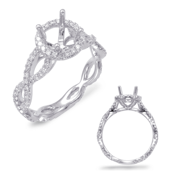 White Gold Engagement Ring