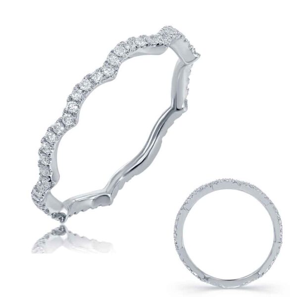 White Gold Wedding Band