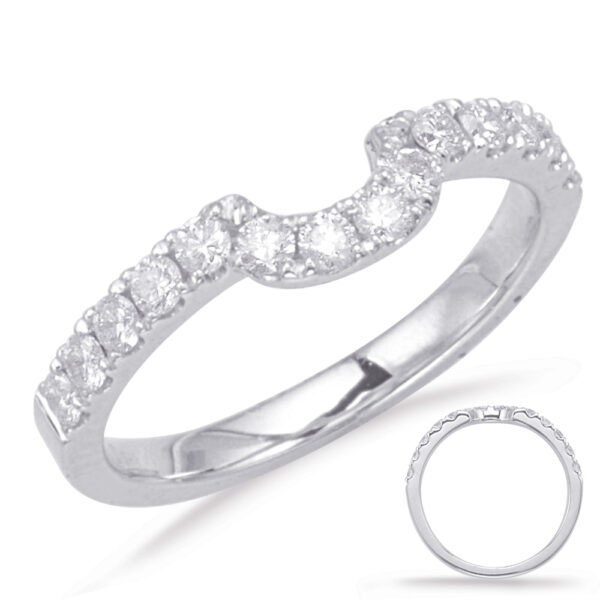 White Gold Matching Band