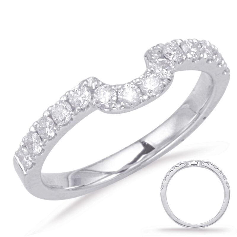 White Gold Matching Band