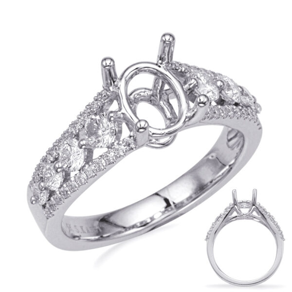 White Gold Engagement Ring