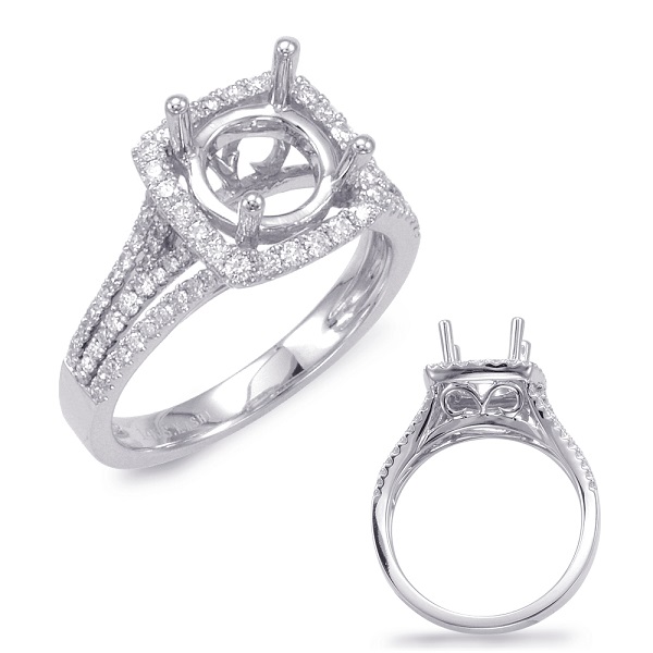 White Gold Engagement Ring