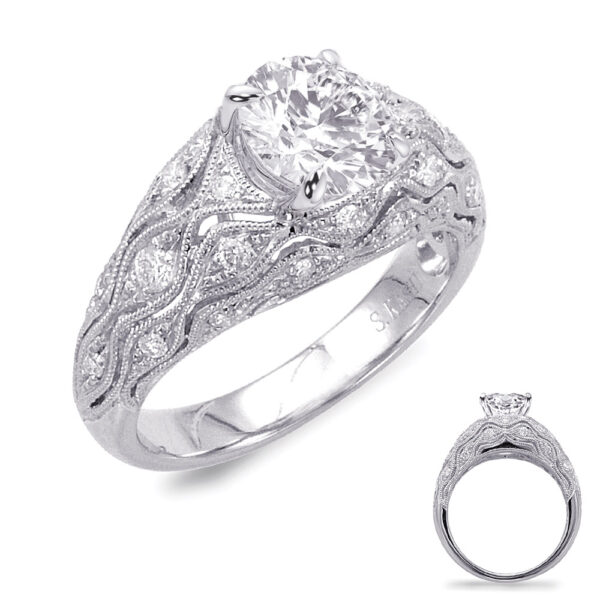 White Gold Engagement Ring