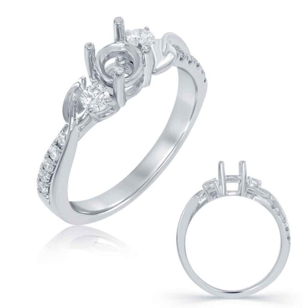 White Gold Engagement Ring