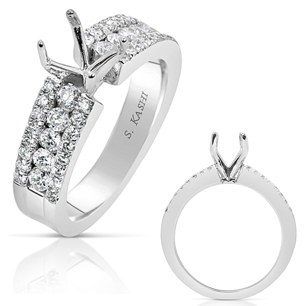 White Gold Engagement Ring