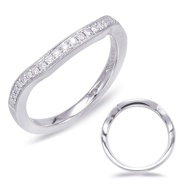 White Gold Matching Band