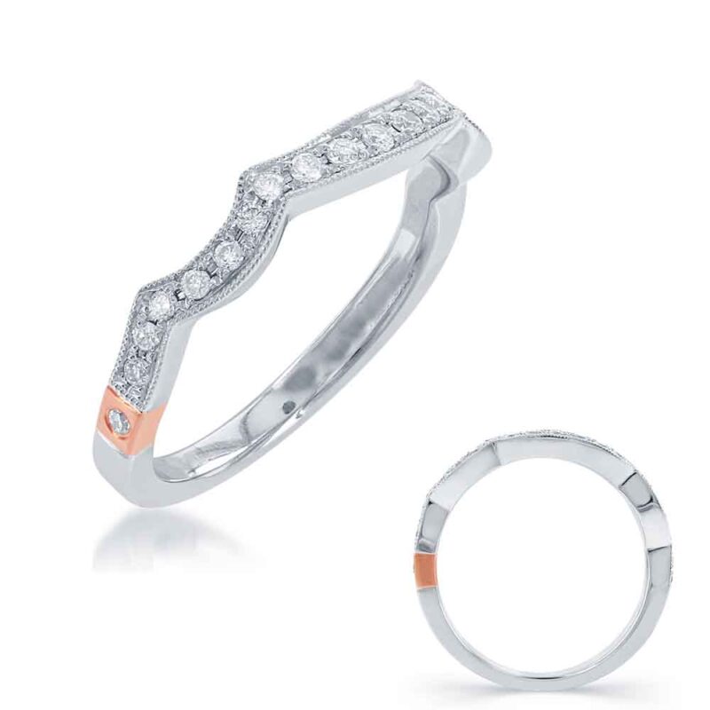 White Gold Matching Band