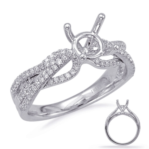 White Gold Engagement Ring