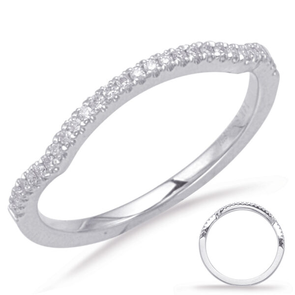 White Gold Matching Band