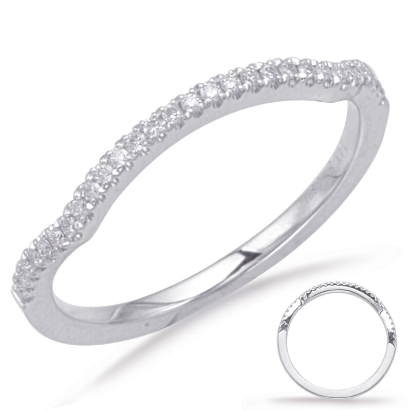 White Gold Matching Band