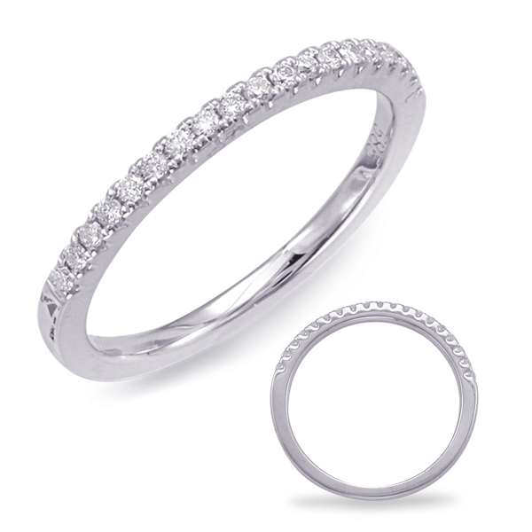 White Gold Matching Band