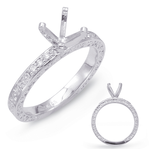 White Gold Engagement Ring