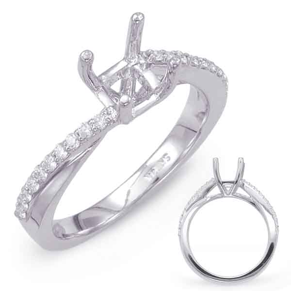 White Gold Engagement Ring