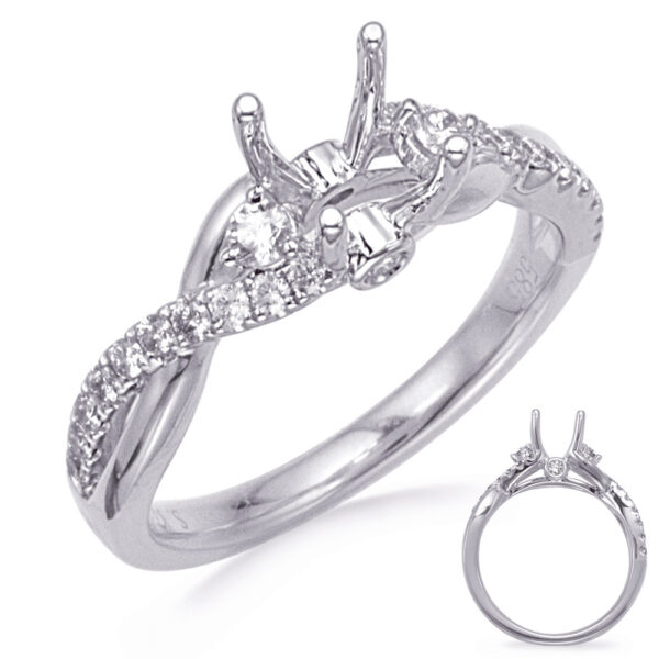 White Gold Engagement Ring