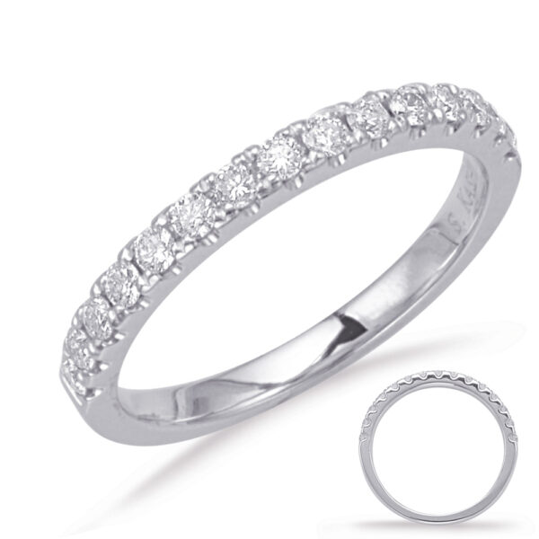 White Gold Matching Band
