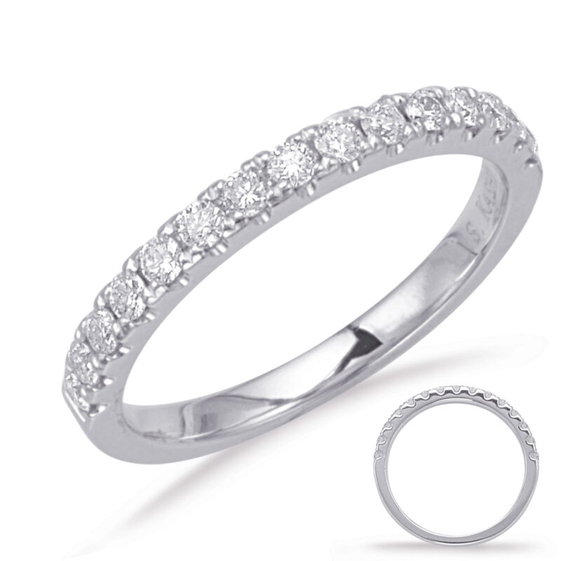 White Gold Matching Band