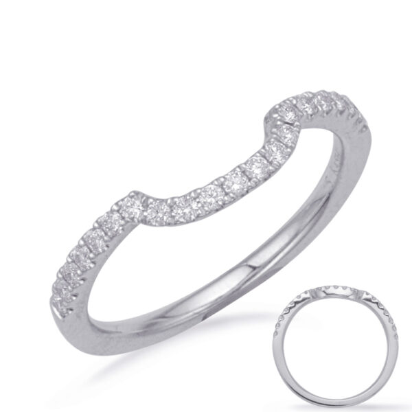 White Gold Matching Band