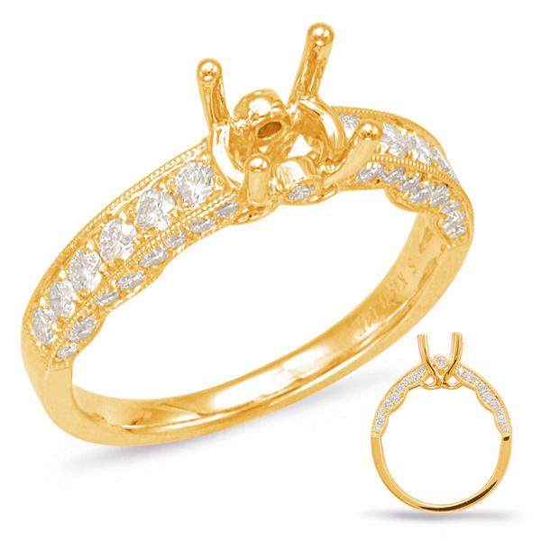 Yellow Gold Engagement Ring
