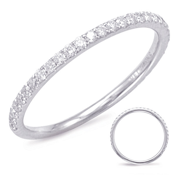 White Gold Matching Band