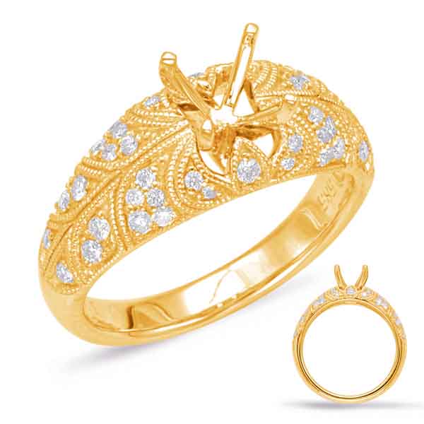 Yellow Gold Engagement Ring